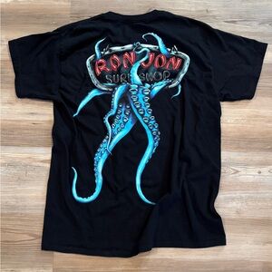 Ron Jon Black Graphic T-Shirt
